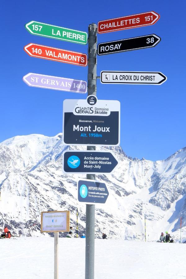Saint-Gervais Apartment Next To Bettex Ski Lift Bagian luar foto